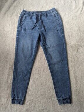 Aeropostale Denim Joggers, Size Small
